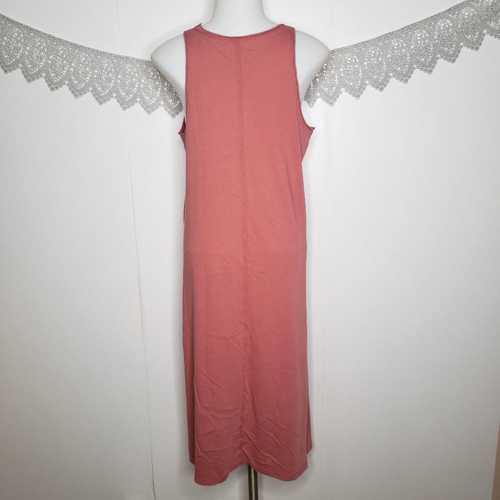 Madewell Softfade cotton coverup tank dress midi length small NWT - Picture 6 of 9